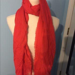 Red scarf